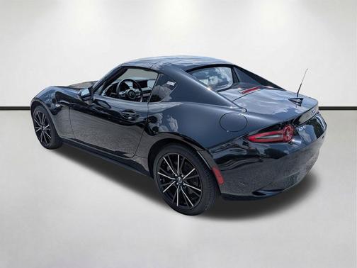 Jet Black Mica 2024 Mazda MX-5 Miata RF Grand Touring