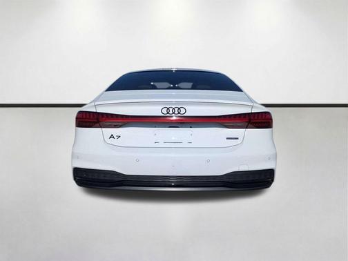 Glacier White Metallic 2022 Audi A7 55 Prestige