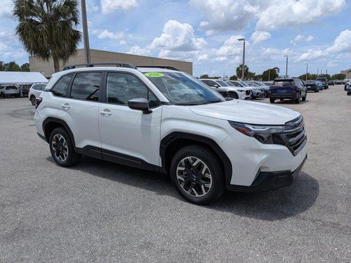 Crystal White Pearl 2026 Subaru Forester Premium