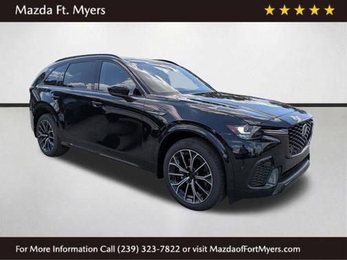 Jet Black Mica 2026 Mazda CX-70 3.3 Turbo S Premium