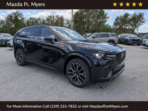 Jet Black Mica 2026 Mazda CX-70 3.3 Turbo S Premium