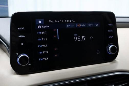 Black 2023 Hyundai SANTA FE SE