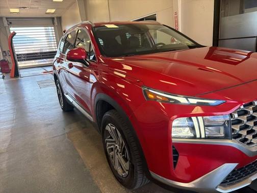 Red 2021 Hyundai SANTA FE SEL