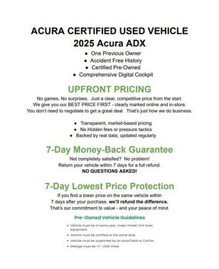 2025 Acura ADX AWD