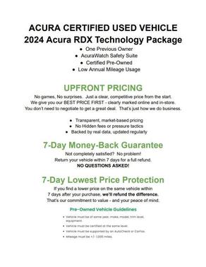 2024 Acura RDX Technology Package