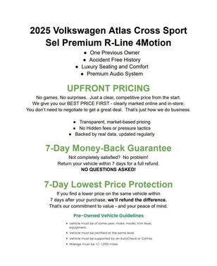 PLATINUM GRAY METALLIC 2025 Volkswagen Atlas Cross Sport 2.0T SEL Premium
