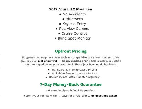 2017 Acura ILX 2.4L