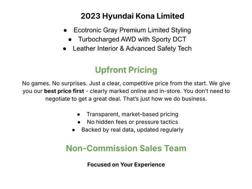 2023 Hyundai KONA Limited