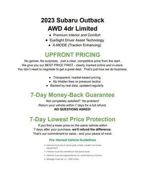 2023 Subaru Outback Limited