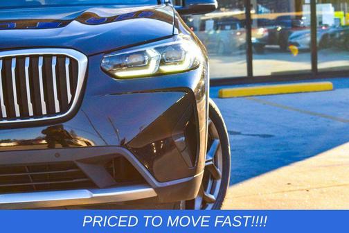 Jet Black 2022 BMW X3 sDrive30i