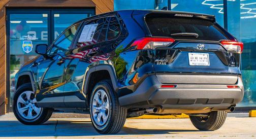 Midnight Black Metallic 2022 Toyota RAV4 LE