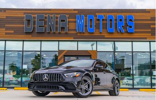 Obsidian Black Metallic 2021 Mercedes-Benz AMG GT 43 4-Door
