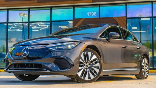 Gray 2024 Mercedes-Benz EQE 500 4MATIC