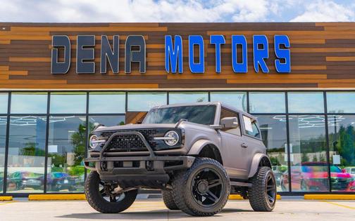 Blue Metallic 2021 Ford Bronco Badlands