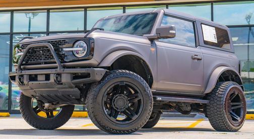Blue Metallic 2021 Ford Bronco Badlands