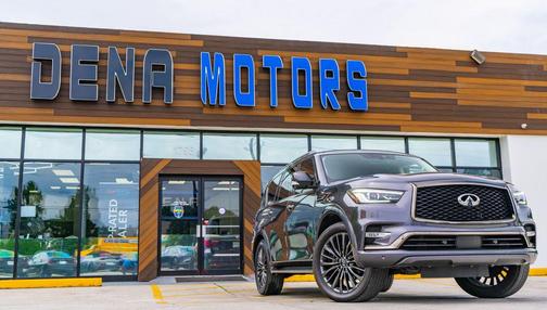 Anthracite Gray 2022 INFINITI QX80 PREMIUM SELECT