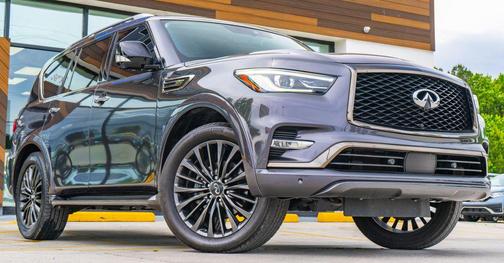 Anthracite Gray 2022 INFINITI QX80 PREMIUM SELECT