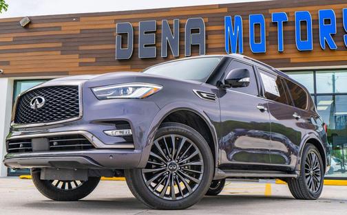 Anthracite Gray 2022 INFINITI QX80 PREMIUM SELECT