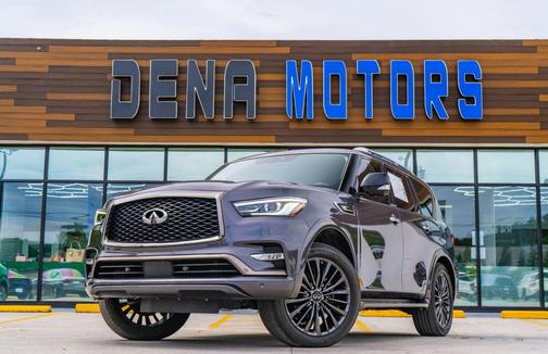 Anthracite Gray 2022 INFINITI QX80 PREMIUM SELECT