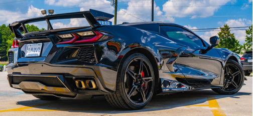 Black 2021 Chevrolet Corvette Stingray w/3LT