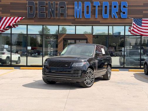 Black 2019 Land Rover Range Rover 5.0L V8 Supercharged Autobiography
