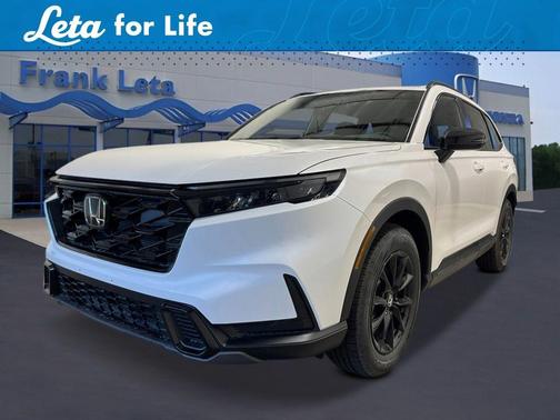 Platinum White 2026 Honda CR-V Hybrid Sport