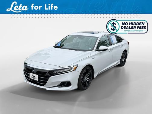 Platinum White Pearl 2022 Honda Accord Hybrid