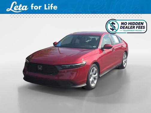 Radiant Red Metallic 2024 Honda Accord