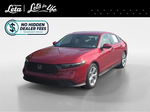 Radiant Red Metallic 2024 Honda Accord