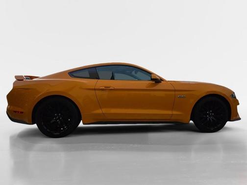 Orange 2019 Ford Mustang GT Premium