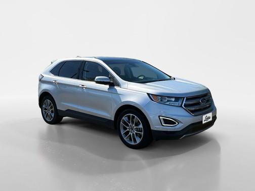 Ingot Silver 2017 Ford Edge Titanium