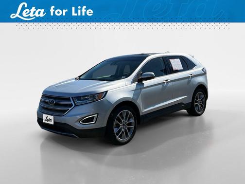 Ingot Silver 2017 Ford Edge Titanium
