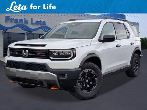 Platinum White 2026 Honda Passport TrailSport Elite