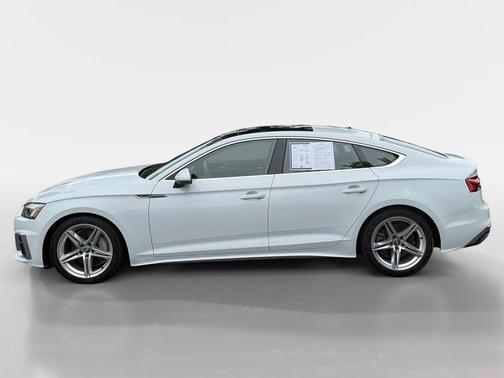 Glacier White Metallic 2021 Audi A5 Sportback 45 S line quattro Premium