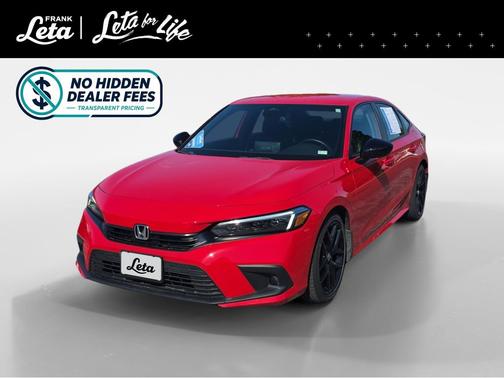 Rallye Red 2024 Honda Civic
