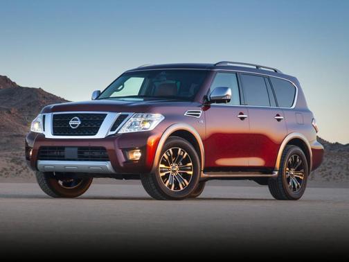 Gun Metallic 2018 Nissan Armada Platinum