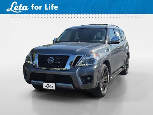 Gun Metallic 2018 Nissan Armada Platinum