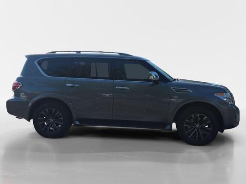 Gun Metallic 2018 Nissan Armada Platinum