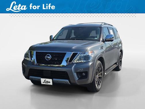 Gun Metallic 2018 Nissan Armada Platinum