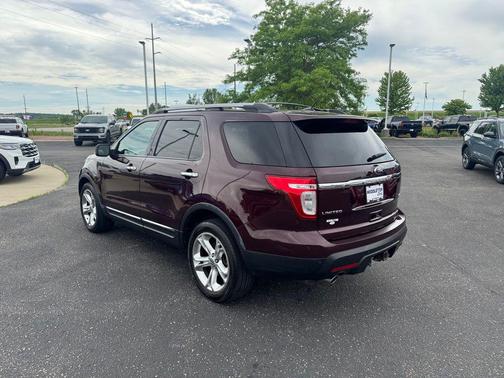 Burgundy 2011 Ford Explorer Limited