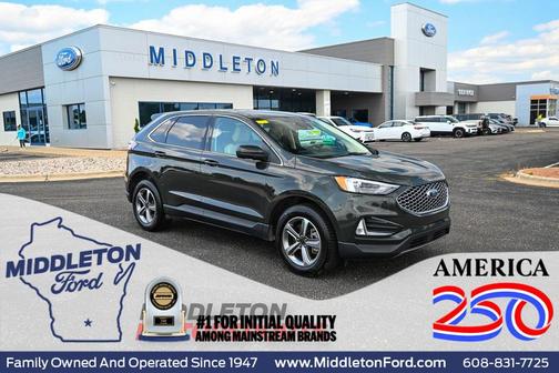 FORGED GREEN 2023 Ford Edge SEL