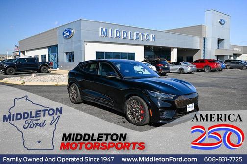 Shadow Black 2025 Ford Mustang Mach-E GT