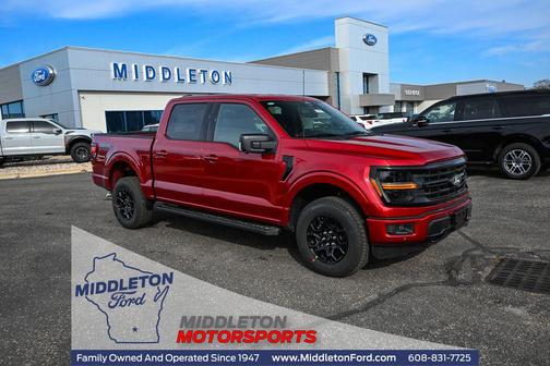 Ruby Red Metallic Tinted Clearcoat 2026 Ford F-150 XLT Truck