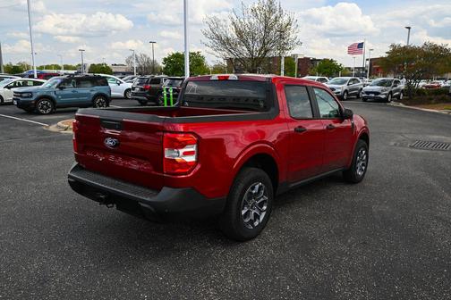 Ruby Red Metallic Tinted Clearcoat 2026 Ford Maverick XLT
