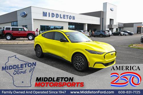 Grabber Yellow 2025 Ford Mustang Mach-E Premium