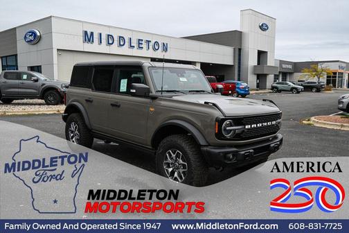 Marsh Gray 2025 Ford Bronco Badlands