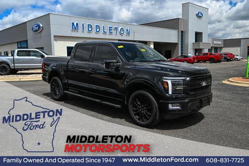 Agate Black Metallic 2024 Ford F-150 Lariat