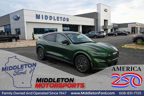 Green Metallic 2025 Ford Mustang Mach-E Premium