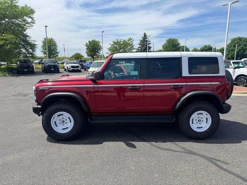 Ruby Red Metallic Tinted Clearcoat 2026 Ford Bronco Heritage Edition