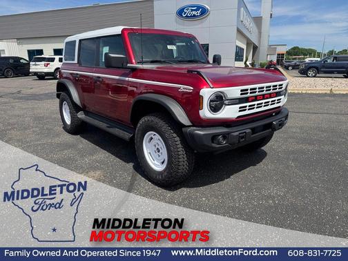 Ruby Red Metallic Tinted Clearcoat 2026 Ford Bronco Heritage Edition